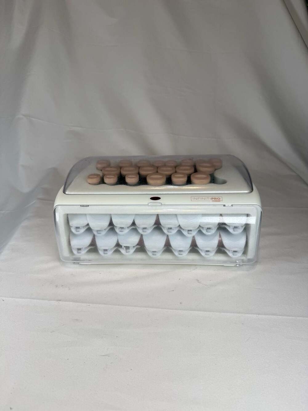 InfinitiPro by Conair Ceramic Flocked Hot Rollers Hair Setter Model HS400